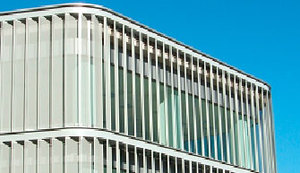Fachada edificio TIC, El Entrego (OCA)